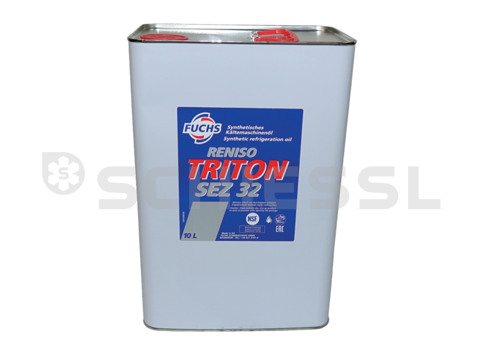 Fuchs refrigeration machine oil Reniso Triton SEZ 32 can 10L