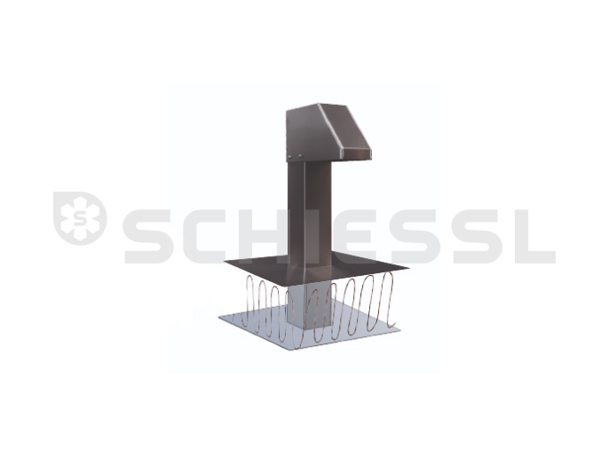 Alu Flachdachfuß FDF-03 242 x 117 mm