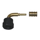 Gomax Press-Anschluss 5/8 UNF KCA04M Quadra DN4, 90° (1Pg.=10Stk.)