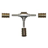 Gomax press connection KPB0M1 Quadra DN4, T-piece (1Pg. = 10pcs.)