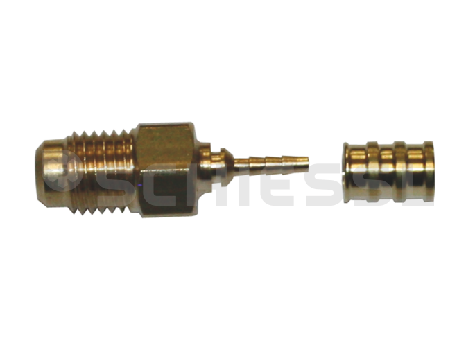 Gomax press connection 7/16 UNF KDN22C male (pack = 10 pieces)