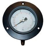 Haenni Saugmanometer -1/+12,5bar 80mm R22 Glyzerin Rand vorne