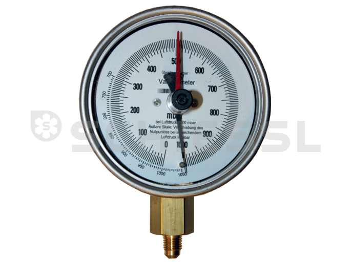 Vakuummeter m.Markierungsanzeige DRK 100/211.111/176  7/16'' UNF