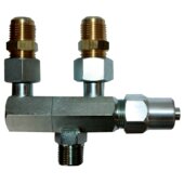 Hansa Wechselventil WVN m.2 Anschlussn.AN R 1/2'' 2445001050