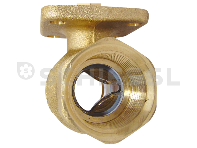 Herz Zweiweg Regulierkugelhahn DN20, ohne Handgriff