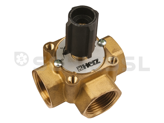 Herz Dreiweg Mischventil DN15, mit Handgriff