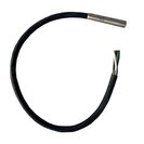 Inficon 12V cable w. plug 703-056-P1 w. battery clip 3m