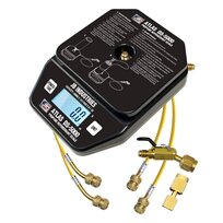 Javac elektronische Füllwaage für R290 DS-5000 mit 2 Schläuchen und Kugelventil