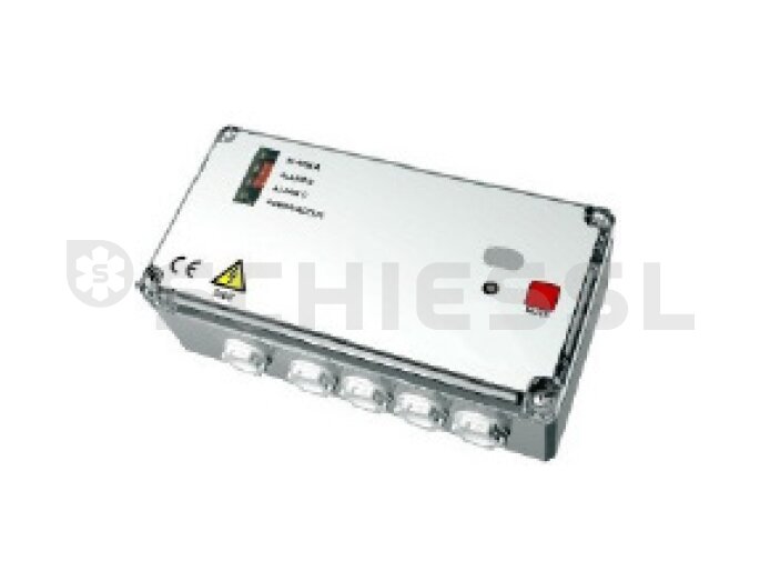 JCI gas warning control unit SPLS24: 1 channel, LED &amp; buzzer, IP67