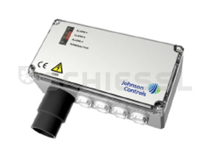 JCI gas warning system f. synthetic refrigerant GS24-HFC-4000: 12-24V AC/DC, IP54