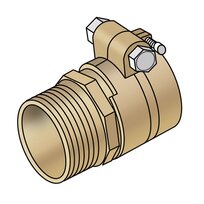 KE KELIT Klemmverbindung mit AG PEX15-K  - 32x2,9mm / 1''
