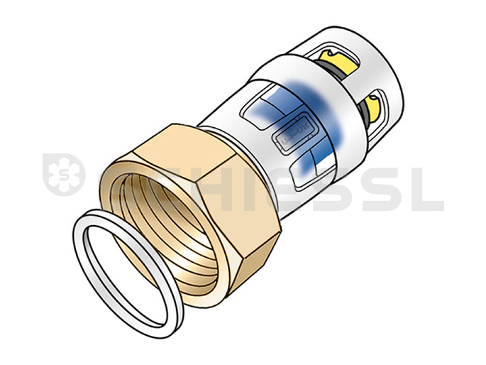 Ke Kelit KELOX-Protec Clix Verschraubung KMP445X - 16x1/2'' - mit IG