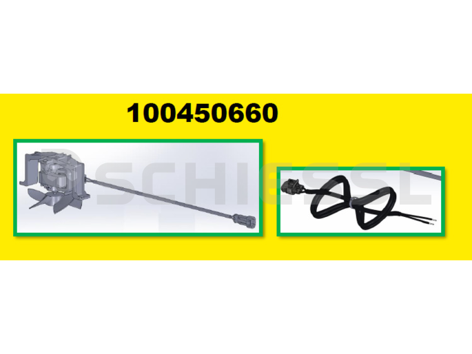 Kelvion Ventilatoreinheit kpl. 230V IP54 m.Flügel u.Kabel f.FMA/FWA