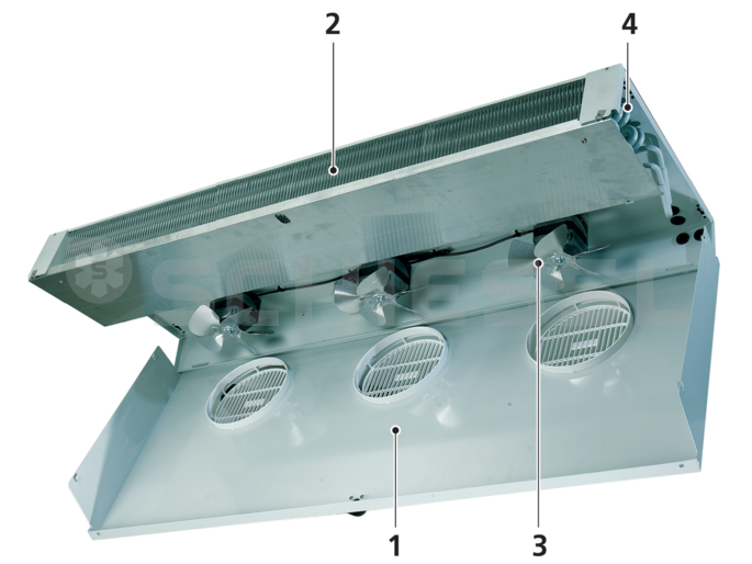 Küba Luftkühler Decke junior DFA 011D