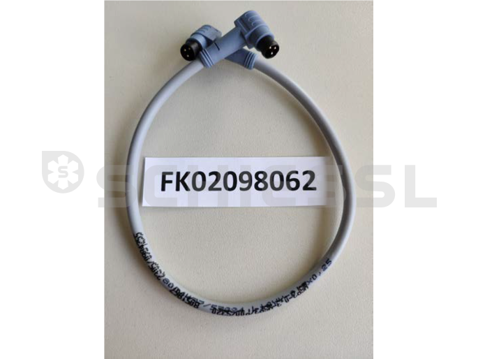 Kriwan DP-cable 30 cm plug angled FK02098062