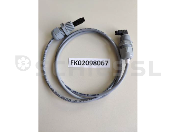 Kriwan DP-cable 1 m plug straight FK02098067