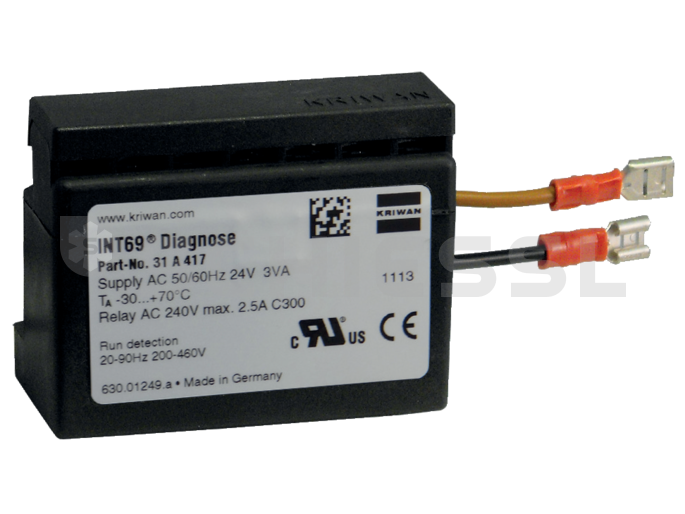 Kriwan Motorschutzgerät INT69 Diagnose   22A495S80