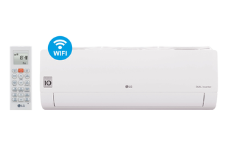 LG Klimageraet Standard Plus Wandgeraet Front und Wifi