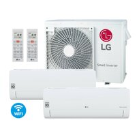 LG Klimagerät Standard Plus Duo-Set Huge 2x PC12SQ.NSJ/ MU3R21.U22 R32 6,2kW