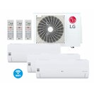 LG Klimagerät Standard+ Trio-Set Huge 3x PC12SQ.NSJ/ MU4R27.U40 R32 7,9kW
