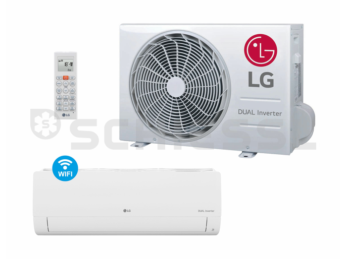 LG Klimagerät Standard Set Wifi S09ET.NSJ/S09ET.UA3 R32 2,5kW