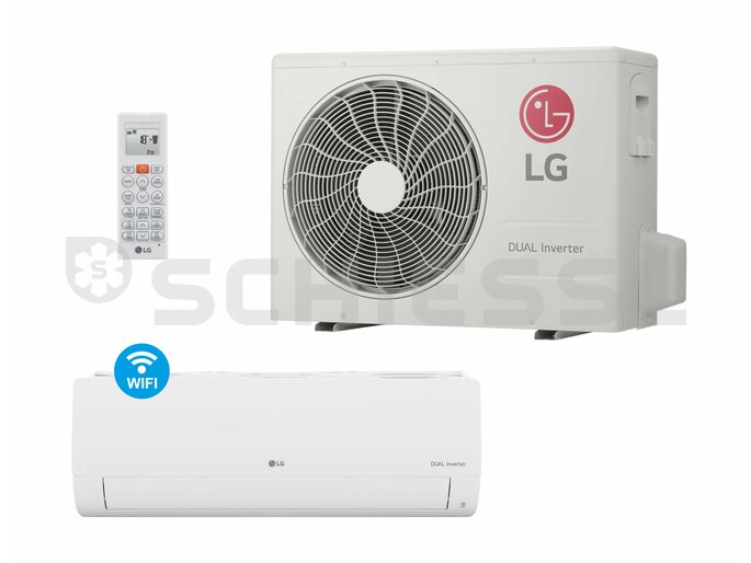 LG Klimagerät Standard Set Wifi S18ET.NSK/S18ET.UL2 R32 5kW