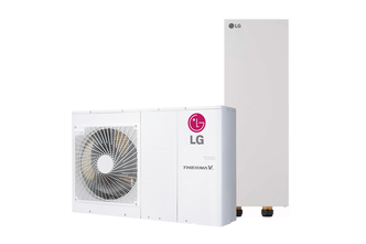 LG Therma V Monobloc S Wärmepumpen Set HM051MR.U44 + HA031M.E1