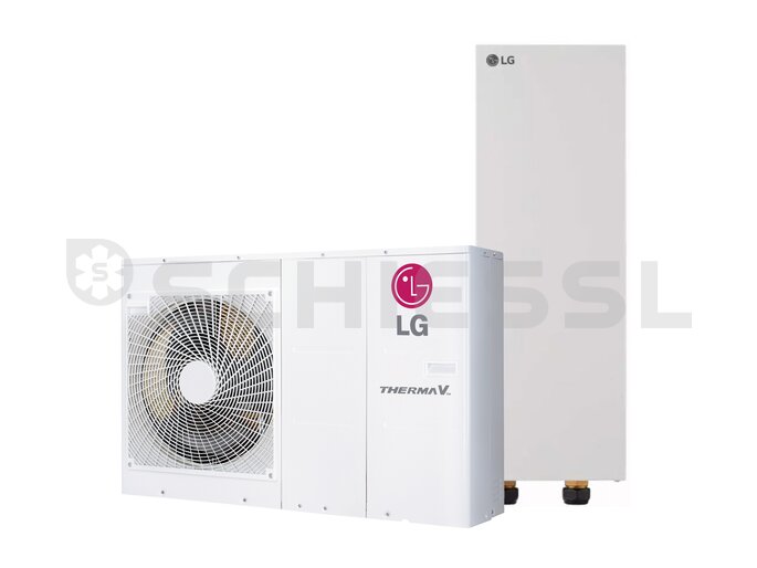 LG Therma V Monobloc S Wärmepumpen Set HM051MR.U44 + HA031M.E1