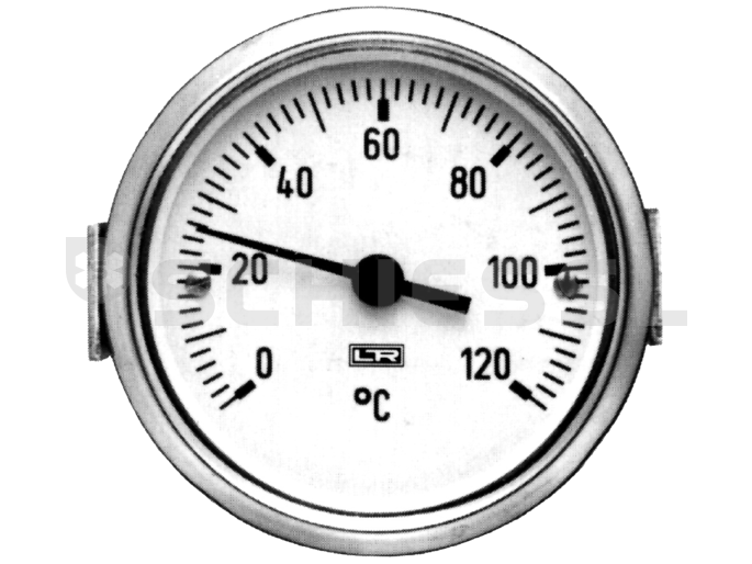 Leitenberger Fernthermometer 1080 KB/F +0/+120C mit Klemmbügel