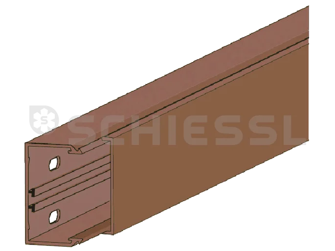 Licatec Installationskanal braun CK 110 x 60 Mini
