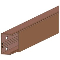 Licatec canale di installazione marrone CK 110X60 Mini (1 pezzo = 2m)