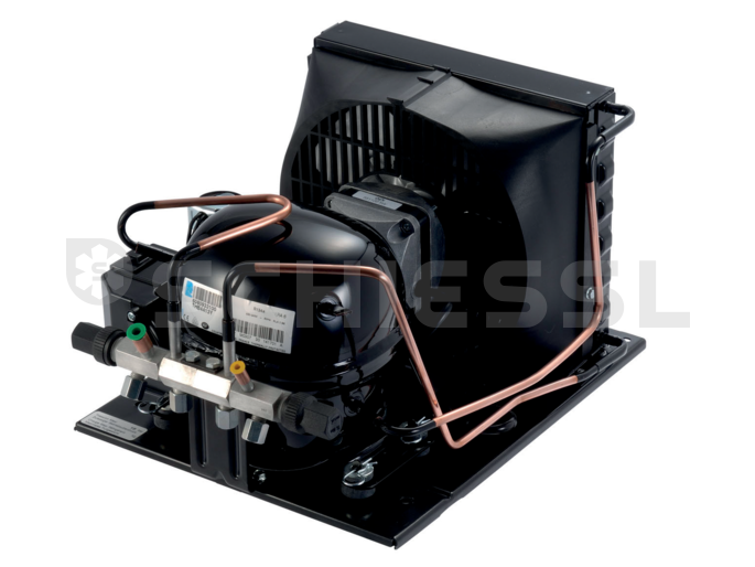 L'Unite fully hermetic Condensing unit air-cooled THB 3413 YH with cable and plug 230V