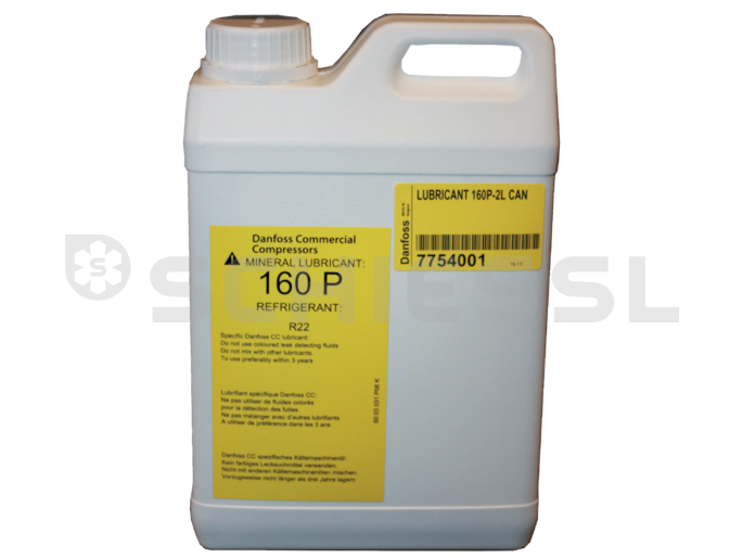 Danfoss Kältemaschinenöl Kanne 2L 160 P