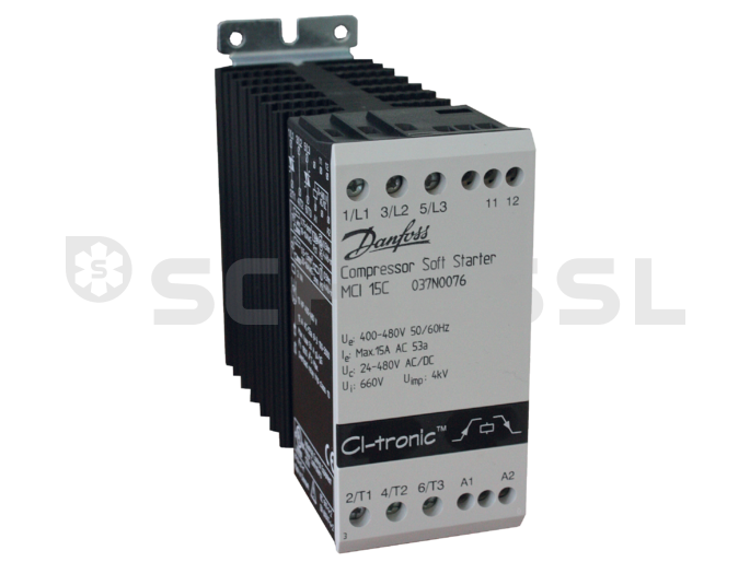 Danfoss elektronischer Sanftanlauf MCI15C 15A  037N0076