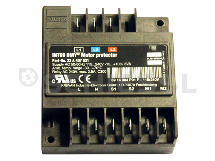 Danfoss Motorschutzmodul INT69DMY 115V/230V 120Z0585
