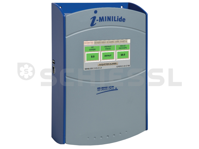 Microlide 8-Kanal-Datenlogger i-MINILIDE8 inkl.6 Fühler