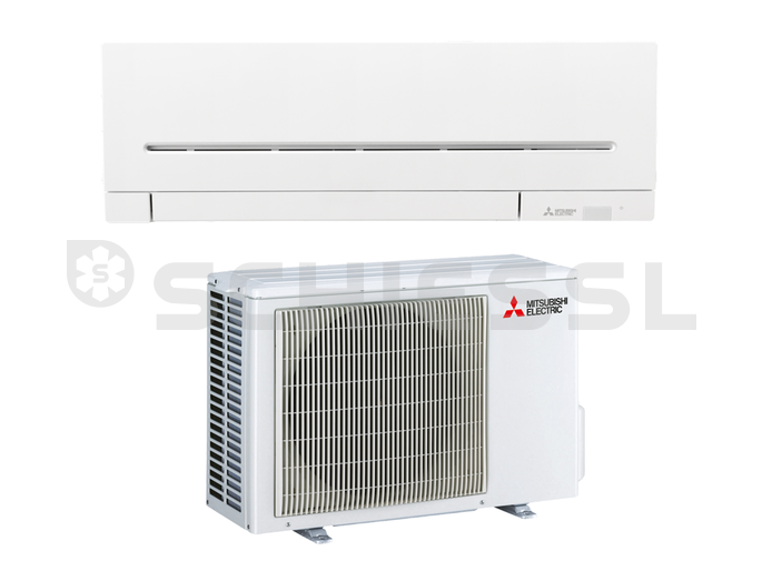 Mitsubishi air conditioner M-Serie set 2,5kW w. winter regulation MSZ-AP25VG / MUZ-AP25VG R32
