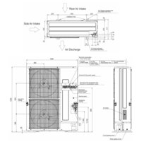Mitsubishi condizionatore unità esterna M-S/CityM PUMY-P200 YKM3