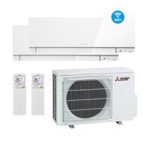 Mitsubishi air condition duo set M Series MSZ-EF25VGKW / MSZ-EF35VGKW / MXZ-2F53VF