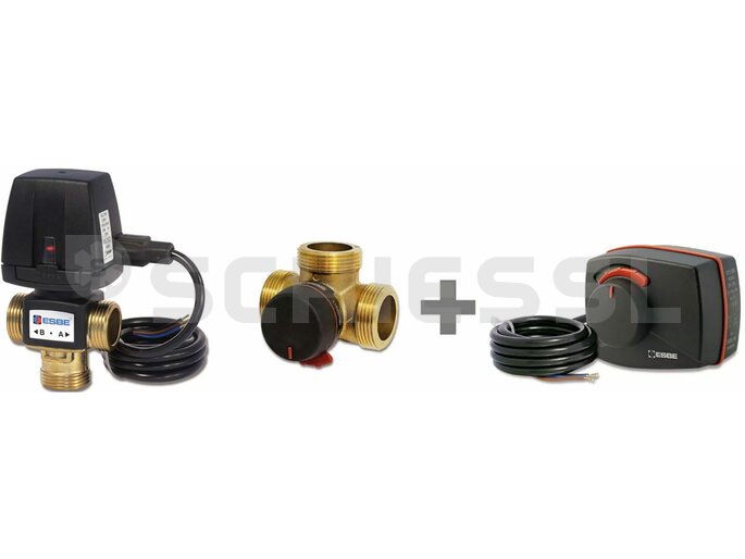  3-Wege-Umschaltventil Mitsubishi ATW USV DN20 und DN32 