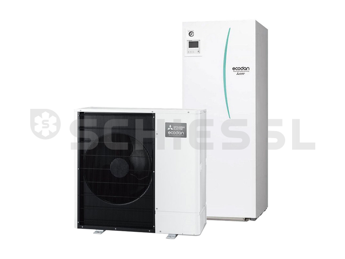 Mitsubishi ATW Waermepumpen Set 6-15 PUD-EHST