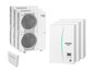 Mitsubishi Waermepumpen Set 3x HWM140YHA 3x ERPX-MD 1x PAC-IF071B