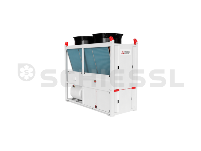 Mitsubishi Luftgekühlte rev. Wärmepumpe Inverter Scroll-Verdichter, R32