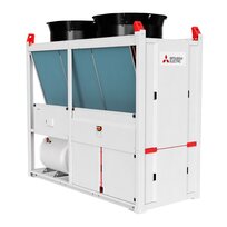 Mitsubishi Luftgekühlte rev. Wärmepumpe Inverter Scroll-Verdichter, R32