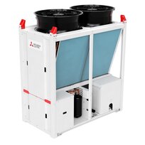 Mitsubishi Luftgekühlte rev. Wärmepumpe Inverter Scroll-Verdichter, R32