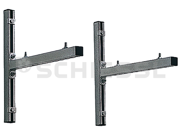 Müpro mounting bracket set 480mm without sound insulation  10112