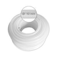 Novaer PVC-Schlauch verstärkt "Rolle 25m  3/8""- Innen-Durchm. 10mm"