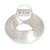 Novaer PVC-Schlauch "Rolle 50m  1/4""- Innen-Durchm. 6mm"