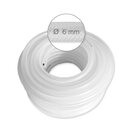 Novaer PVC-Schlauch verstärkt Rolle 50m  1/4"- Innen-Durchm. 6mm