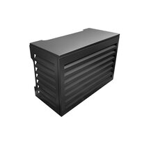 Novaer Sichtschutz Gehäuse Lamellen Anthrazit Größe S